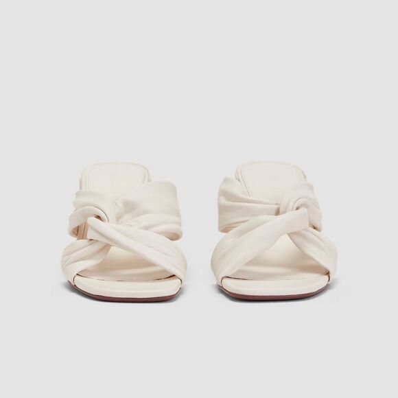 Everlane The Day Twist Heel in Cream - Picture 6 of 9